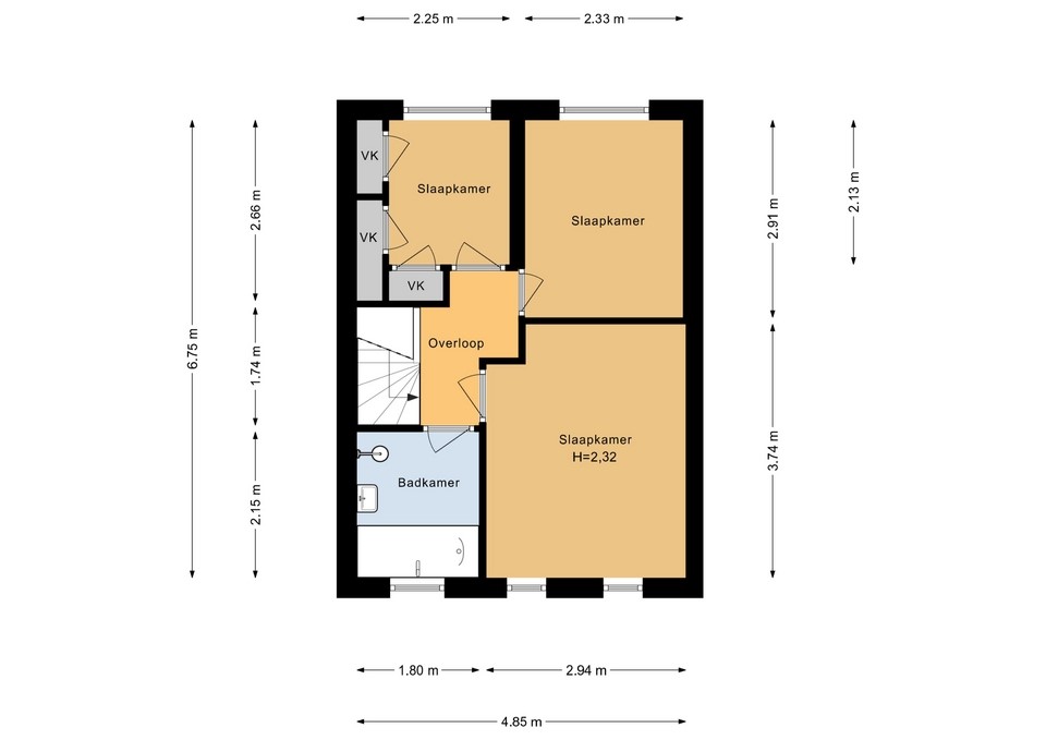 mediumsize floorplan